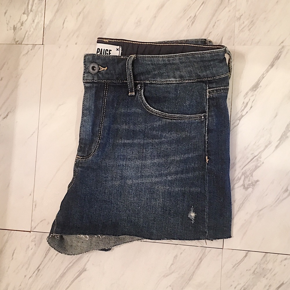 Paige Cutoff Jean Shorts